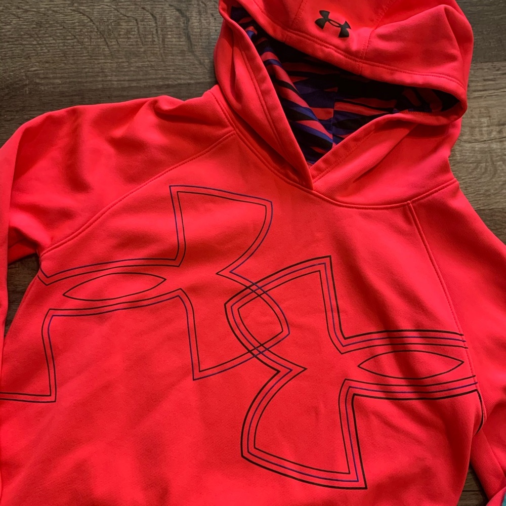 Girls Under Armour Pink Sweatshirt